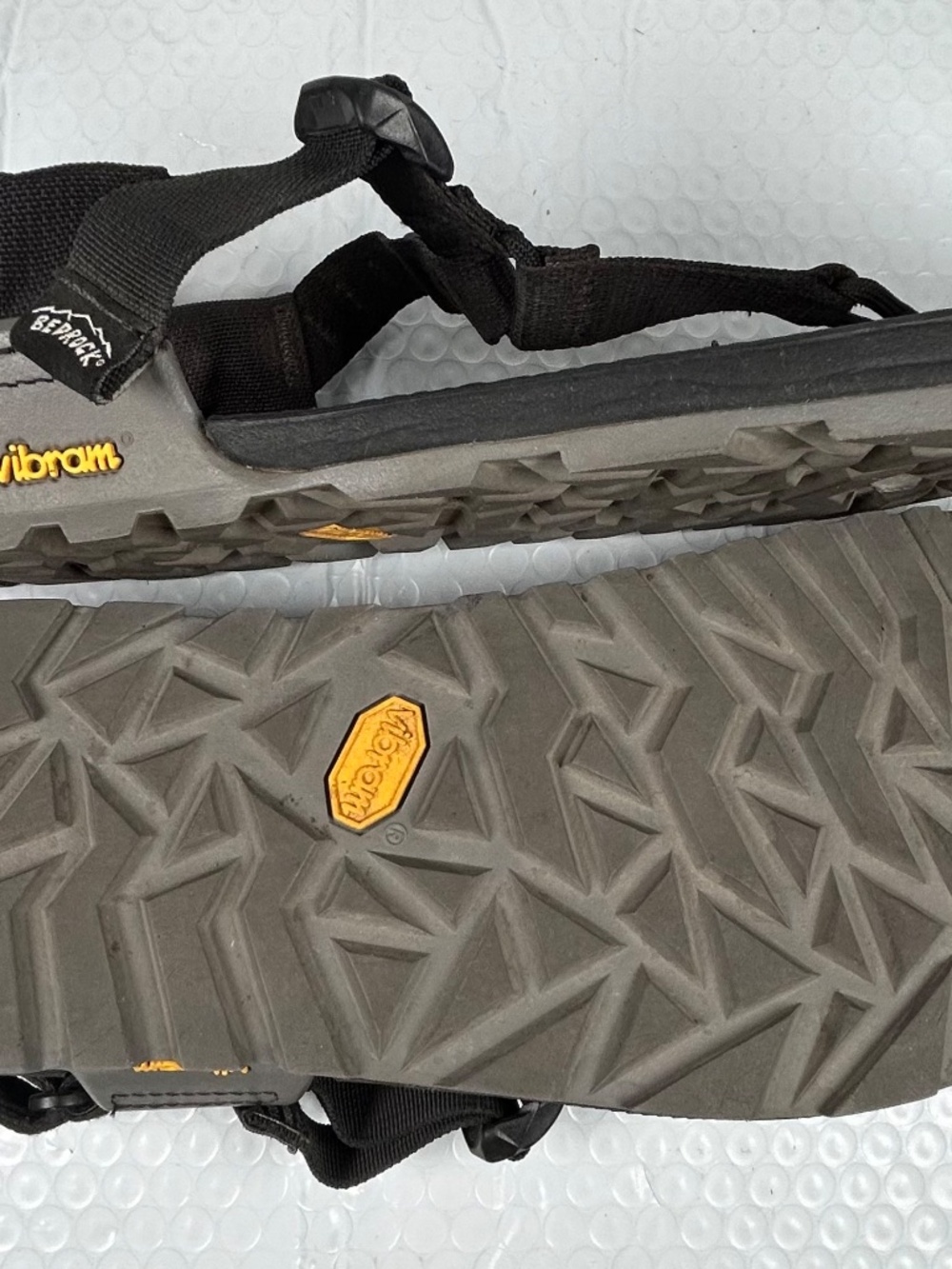 Bedrock Cairn Evo 3D Pro Adventure Sandals-Black-Vibram Megagrip Men Size 11